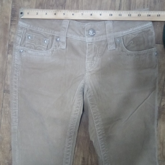 Rock Revival Women's 26 Bootcut Cords Light Brown Jen NWOT DEFECT - Picture 8 of 11